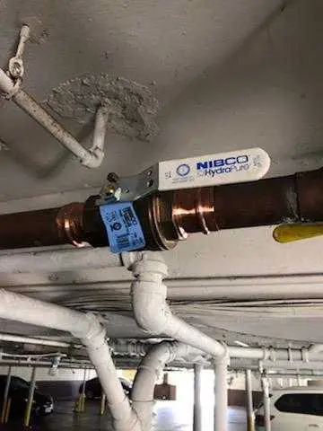 Copper pipe repair and valve work for Backflow Testing in Winthrop Beach